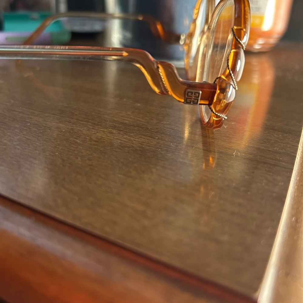 Vintage early  1970 Givenchy Orange and Gold Sunglasses 🕶️ collection piece - Picture 7 of 7